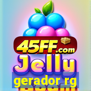 gerador rg
